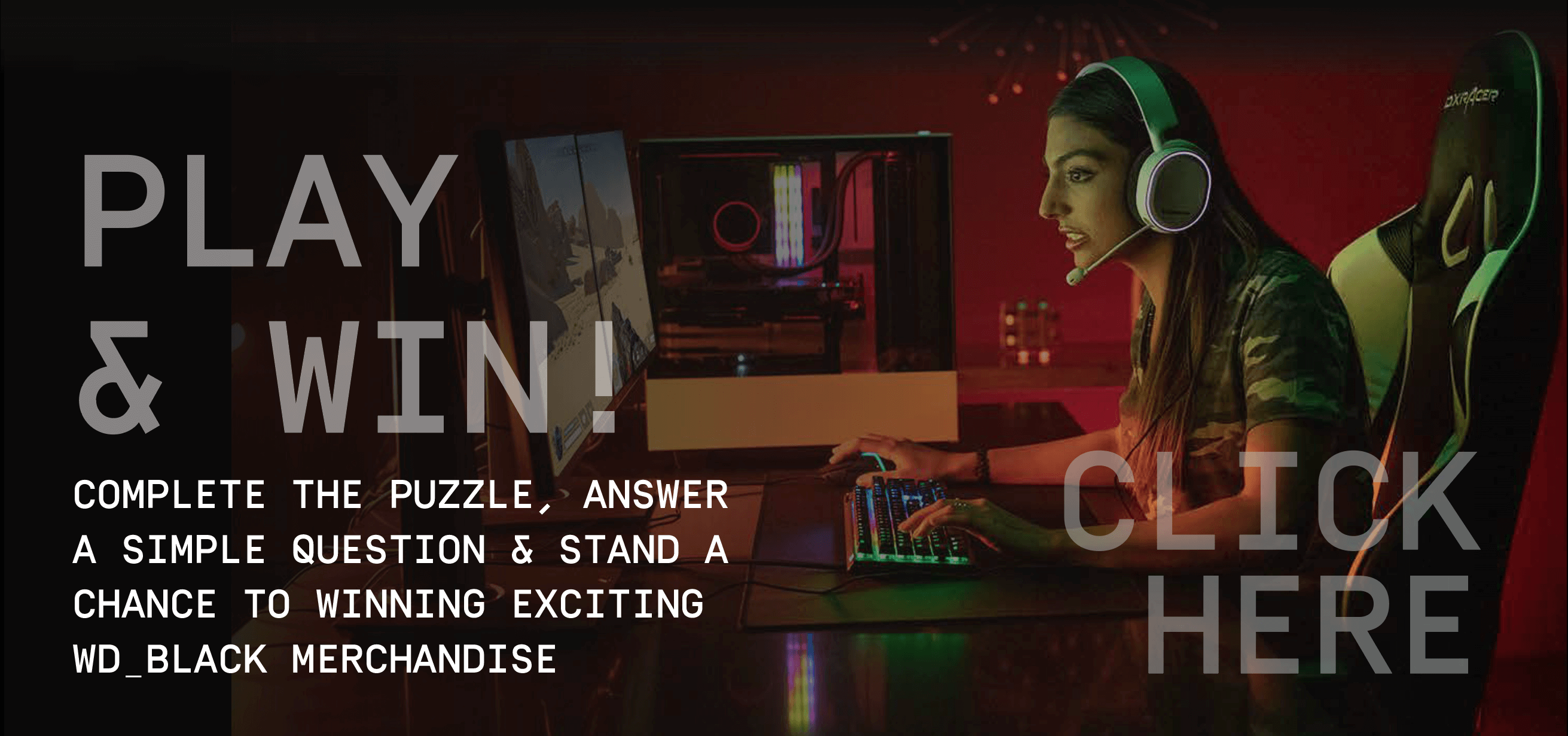 WD Black Cup - Play and win